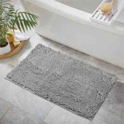 2-Piece Bathroom Mat Set, Non Slip Bath Rug And Toilet Pedestal Mat For Shower Room - thumbnail 1