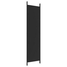 Berkfield 3-Panel Room Divider Black 150X200 Cm Fabric - thumbnail 6