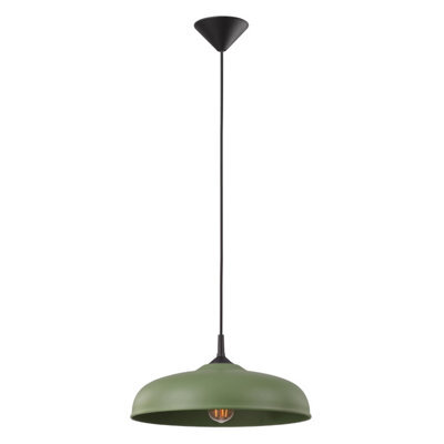 Sollux Lighting Gina Steel Olive Green 1 Lights Minimalist Pendant Lamps - image 1
