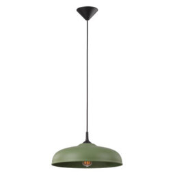 Sollux Lighting Gina Steel Olive Green 1 Lights Minimalist Pendant Lamps
