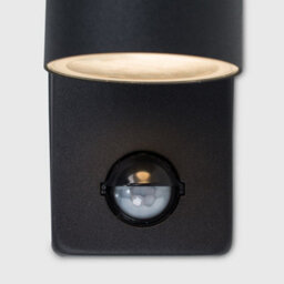 Valuelights Black Up/down Outdoor Security Wall Light Pir Motion Sensor Detector Ip44 Rated With 2 X 5W Gu10 Warm White Led Bulbs - thumbnail 3