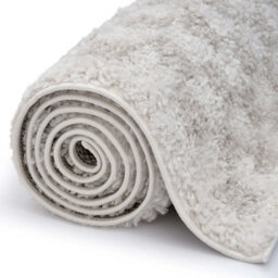 The Rugs Moodi Shaggy Light Beige Nomari Rug Runner Tartan Thick High Pile For Living Rooms, Bedrooms, Hallways, Kitchens - thumbnail 6