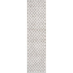 The Rugs Moodi Shaggy Light Beige Nomari Rug Runner Tartan Thick High Pile For Living Rooms, Bedrooms, Hallways, Kitchens - thumbnail 9