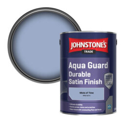 Johnstone's Trade Wood & Metal Aqua Guard Durable Satin Paint Mists Of Time (Ppg1167-4) 5L - thumbnail 1