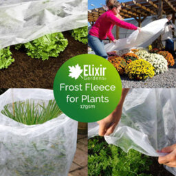 Elixir Garden Supplies Elixir Gardens Frost Fleece 4M X 45M + 90 Hooked Pegs - thumbnail 4