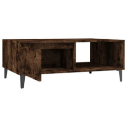 Berkfield Modern Coffee Table Smoked Oak 90X60X35 Cm Engineered Wood - thumbnail 7