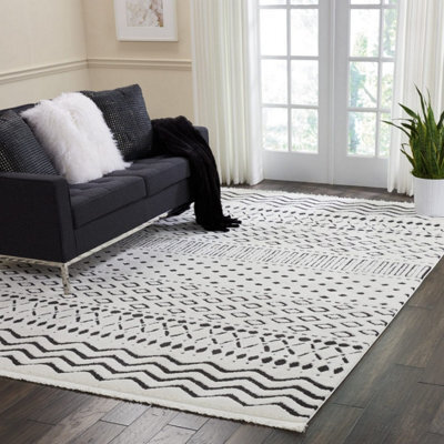 Nourison Dws05 Kamala Ds501 White Rug-239Cm X 320Cm - image 1