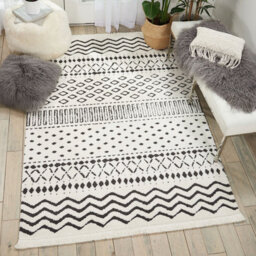 Nourison Dws05 Kamala Ds501 White Rug-239Cm X 320Cm - thumbnail 3