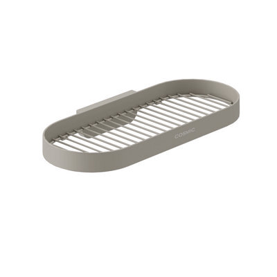 Cosmic Shower Shelf, Bathroom Shelf, 30Cm, Grey, Stainless Steel, Award-Winning Design, Geyser Collection - image 1