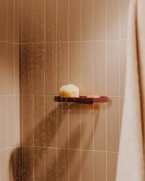 Cosmic Shower Shelf, Bathroom Shelf, 30Cm, Grey, Stainless Steel, Award-Winning Design, Geyser Collection - thumbnail 4