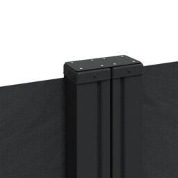 Berkfield Retractable Side Awning Black 100X1000 Cm - thumbnail 7