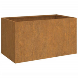 Berkfield Planter 62X40X39 Cm Corten Steel - thumbnail 2