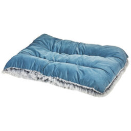 Beliani  Pet Bed Ergani Velvet Blue
