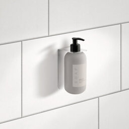 Smedbo Chromed Stainless Steel Wall Mounted Soap Dispenser Holder - thumbnail 2