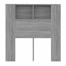 Walplus Engineered Wood Headboard Cabinet With 4 Storage Compartments For Bedroom - thumbnail 4