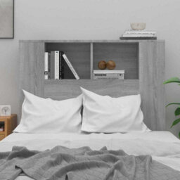 Walplus Engineered Wood Headboard Cabinet With 4 Storage Compartments For Bedroom - thumbnail 3