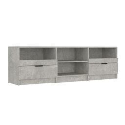 Vidaxl Tv Cabinet Concrete Grey 150X33.5X45 Cm Engineered Wood - thumbnail 1