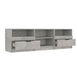 Vidaxl Tv Cabinet Concrete Grey 150X33.5X45 Cm Engineered Wood - thumbnail 5