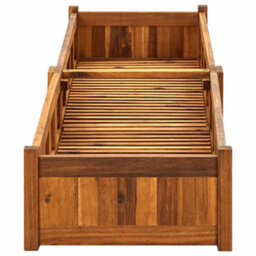 Berkfield Durable Garden Raised Bed Acacia Wood 200X50X25 Cm - thumbnail 4