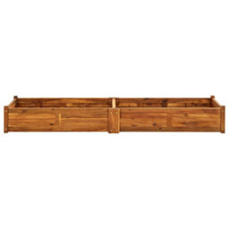 Berkfield Durable Garden Raised Bed Acacia Wood 200X50X25 Cm - thumbnail 3