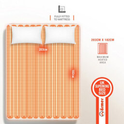 Warmer Wärmer 200 Thread Cotton Fully Fitted Electric Blanket - Super King - thumbnail 4