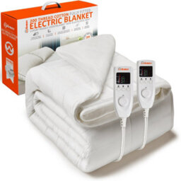 Warmer Wärmer 200 Thread Cotton Fully Fitted Electric Blanket - Super King - thumbnail 1