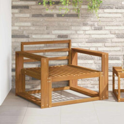 Walplus Outdoor Garden Middle Sofa Natural Style