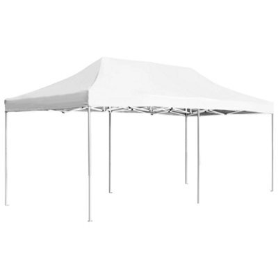 Walplus Professional Folding Party Tent Garden Gazebo Canopy Aluminium 6X3 M White - image 1