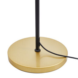Living And Home Black Modern Rotating Adjustable 3 Rings Led Floor Lamp With Foot Switch - thumbnail 4
