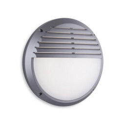 Luminosa Lighting Luminosa Luca Outdoor Integrated Led Bulkheads Round Black Ip65 - thumbnail 1
