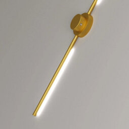 2Pack Wall Lights Indoor Dimmable Led Battery Gold 100Cm - thumbnail 5