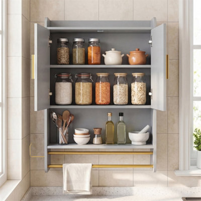 Bathroom Wall Cabinet Wall Mounted Medicine Cabinet - image 1