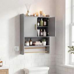 Bathroom Wall Cabinet Wall Mounted Medicine Cabinet - thumbnail 5