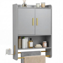 Bathroom Wall Cabinet Wall Mounted Medicine Cabinet - thumbnail 3