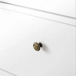 Parisfrench Country Style Tall Chest Of Drawers In White - thumbnail 6