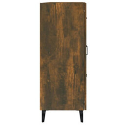 Berkfield Sideboard Smoked Oak 69.5X34X90 Cm Engineered Wood - thumbnail 8