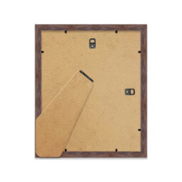 "19X19"" Orange Picture Frame - 19X19"" Square Frame With 17X17"" Mount For 19X19""/17X17"" Pictures Moderrn Style Thin Edge, 1 Pack" - thumbnail 3