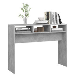 Vidaxl Console Table Concrete Grey 105X30X80 Cm Engineered Wood - thumbnail 4