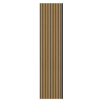Fn Acustico Oak Veneer Acoustic Panel (L)2400mm (W)572.5mm - image 1
