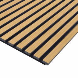 Fn Acustico Oak Veneer Acoustic Panel (L)2400mm (W)572.5mm - thumbnail 3
