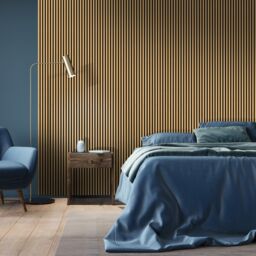 Fn Acustico Oak Veneer Acoustic Panel (L)2400mm (W)572.5mm - thumbnail 2