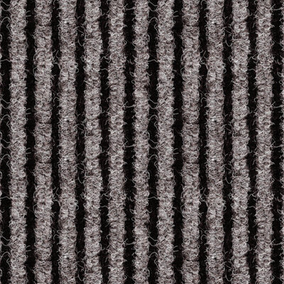"Beige Striped Non-Slip 2M Wide Heavy-Duty Entrance Matting In/outdoor Use Hallway, Foyer, Lobby-3M(9'9"") X 2M(6'6"")-6M²" - image 1