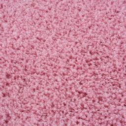 The Rugs Pink Soft Plain Design Fluffy Shaggy Rugs And Runners High Pile Living Room Kitchen Hallway 380 - thumbnail 3