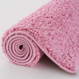 The Rugs Pink Soft Plain Design Fluffy Shaggy Rugs And Runners High Pile Living Room Kitchen Hallway 380 - thumbnail 6