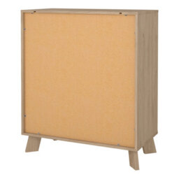 Furniture To Go Ikast Chest 3 Drawers In Jackson Hickory And White - thumbnail 5