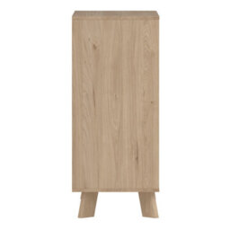 Furniture To Go Ikast Chest 3 Drawers In Jackson Hickory And White - thumbnail 4