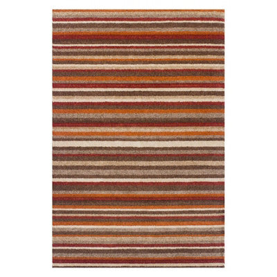 Striped Rug, Modern Rug With 11mm Thickness, Easy To Clean Rug For Bedroom, Living Room, & Dining Room-200Cm X 285Cm
