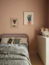 Arte Harmony 08 Bed Frame In Cashmere & Truffle - Eu Single 900mm X 2000mm - Elegant & Durable Sleep Foundation - thumbnail 6