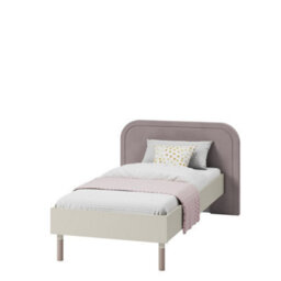 Arte Harmony 08 Bed Frame In Cashmere & Truffle - Eu Single 900mm X 2000mm - Elegant & Durable Sleep Foundation - thumbnail 2
