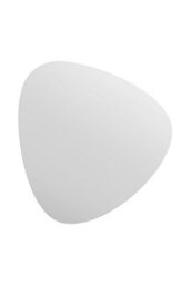 Mirroroutlet The Lapis Frameless Pebble Pond Wall Mirror 80 X 60Cm - thumbnail 2